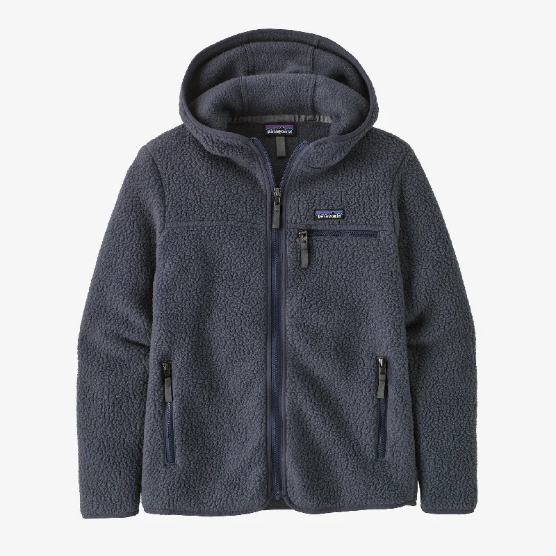 Patagonia Retro Pile Hoody Jacket-Smolder Blue