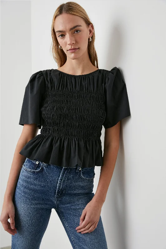 ROSIE TOP - BLACK