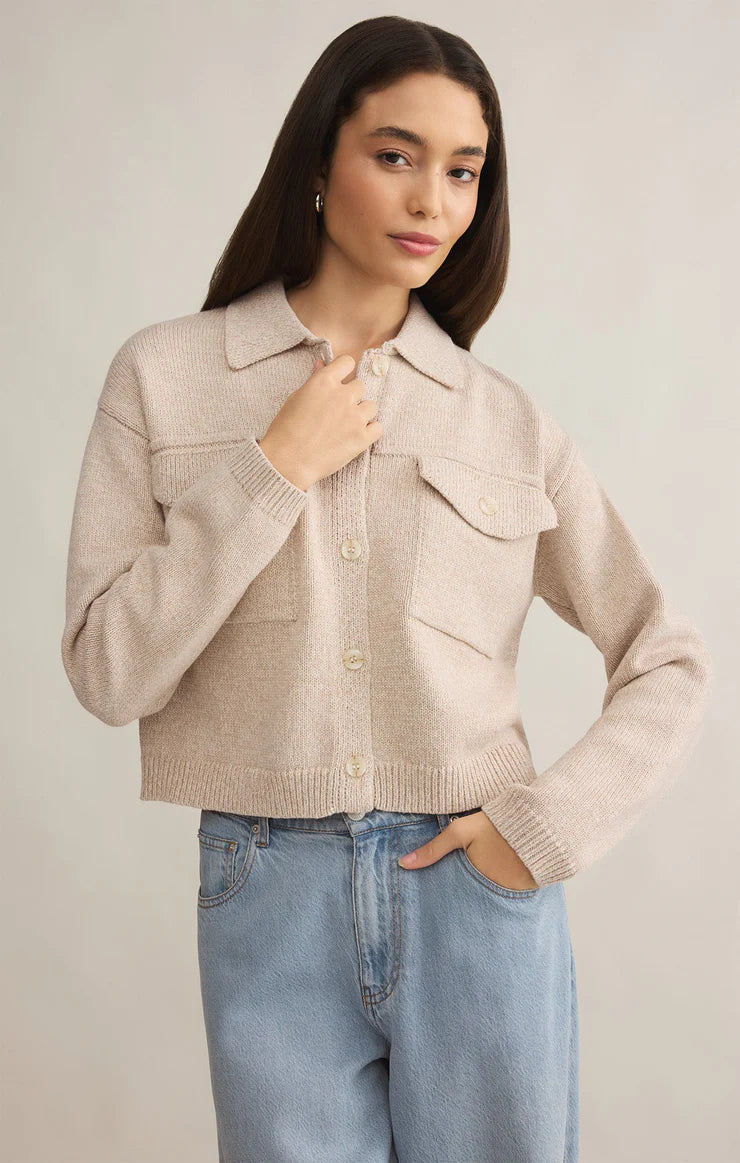 Cielo Knit Jacket - Parchment