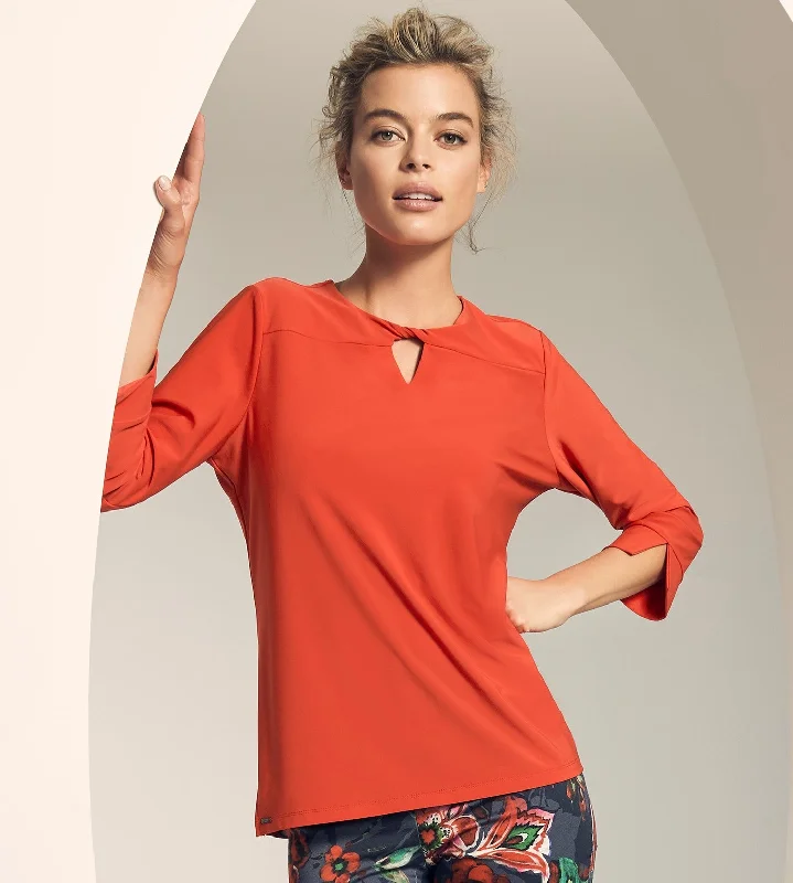 LISETTE L TOP 171141 - FIERY RED