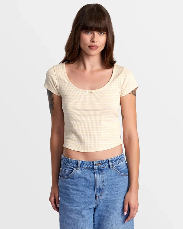 Sweet Wide Rib T-Shirt