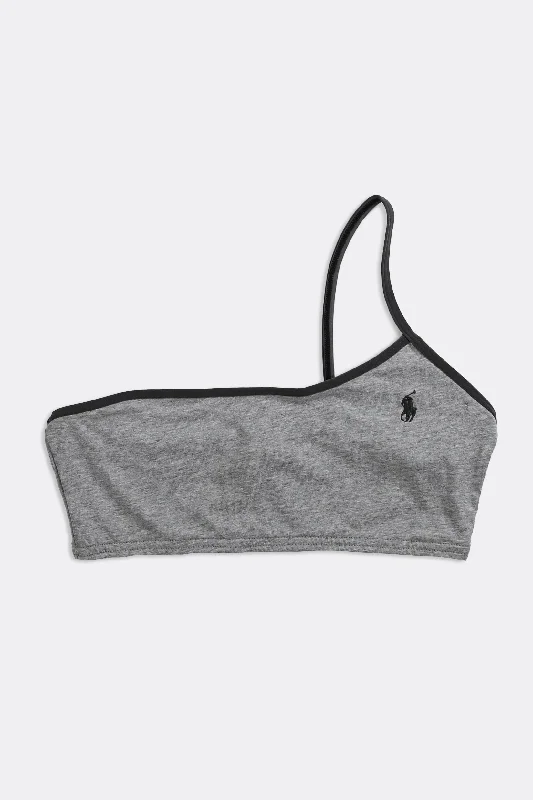 Rework One Shoulder Bra Top - M