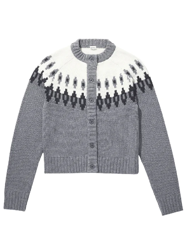 The Freya Sweater in Heather Grey