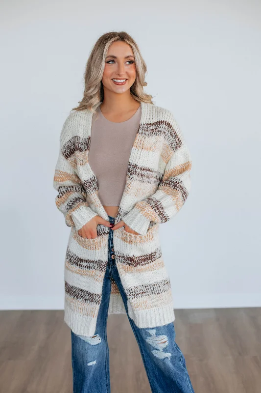 Carissa Striped Cardigan