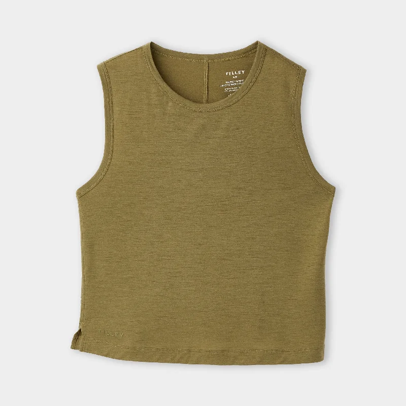 Merino Crop Tank