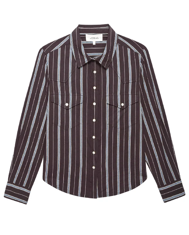 The Bronco Shirt. -- Billiard Stripe