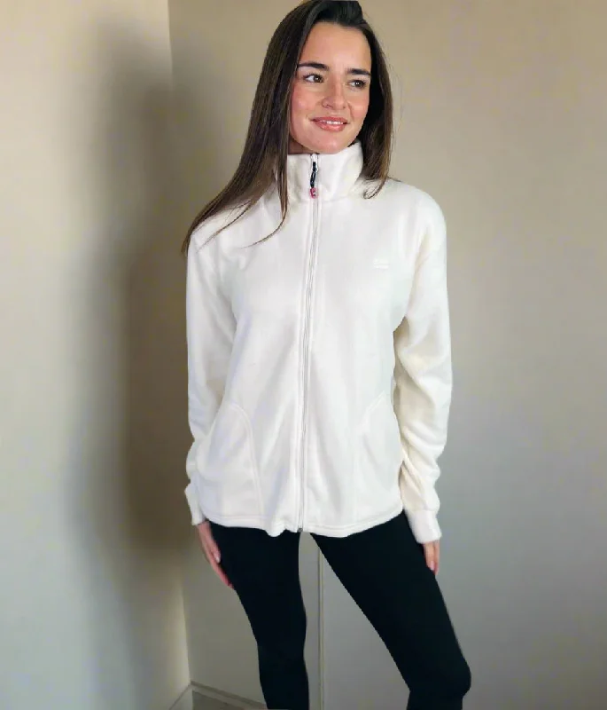 Ivory Polar Fleece Jacket