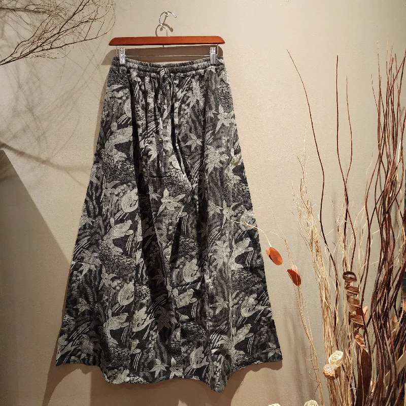 Stone Koi Fish Palazzo Pants