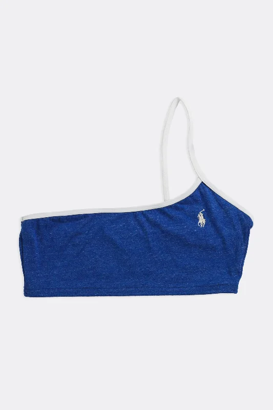 Rework One Shoulder Bra Top - M