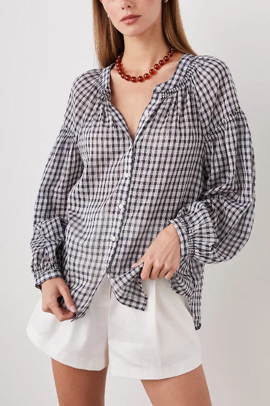 KENLIE SHIRT - SAILOR CHECK